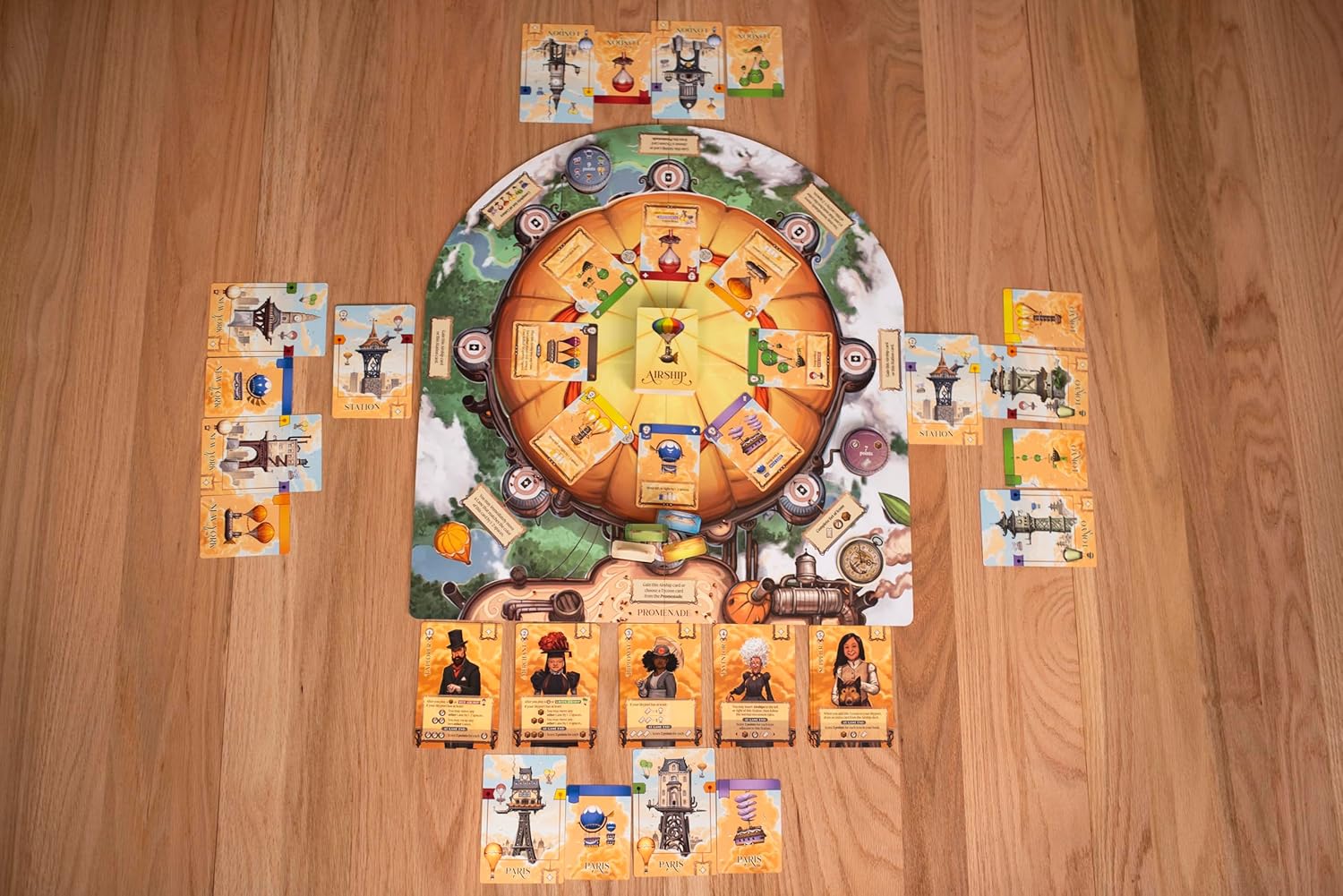 25th Century Games, Grand Central Skyport - for Ages 14 and Up, 2 to 4 Players