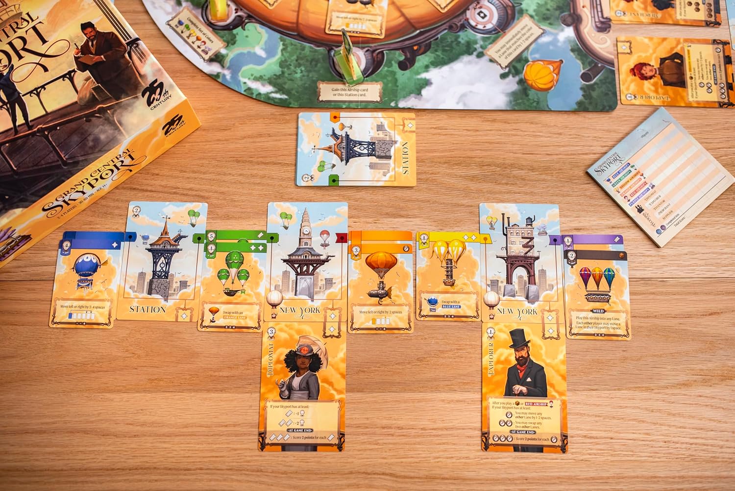 25th Century Games, Grand Central Skyport - for Ages 14 and Up, 2 to 4 Players