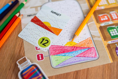 25th Century Games Sand Art – Color Pattern Drawing Strategy Game Ages 10+ | 2–4 Players | 25–45 Min Playtime