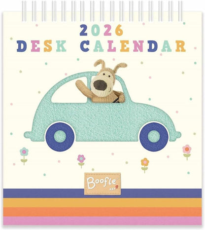 2026 Boofle Desk Calendar Month to View Layout by Portico Designs Ltd