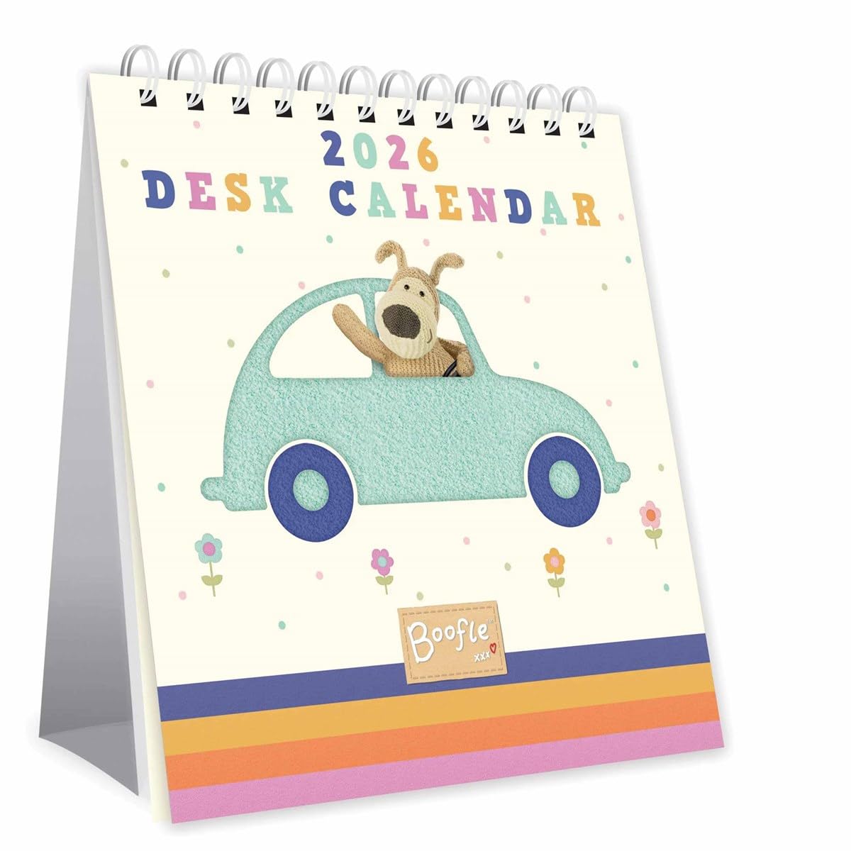 2026 Boofle Desk Calendar Month to View Layout by Portico Designs Ltd
