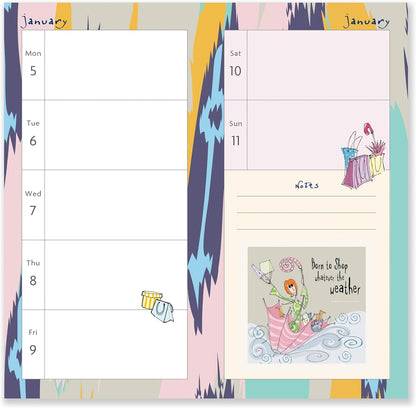 2026 Born to Shop Slim Diary