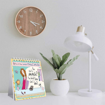 2026 Born to Shop Desk Calendar