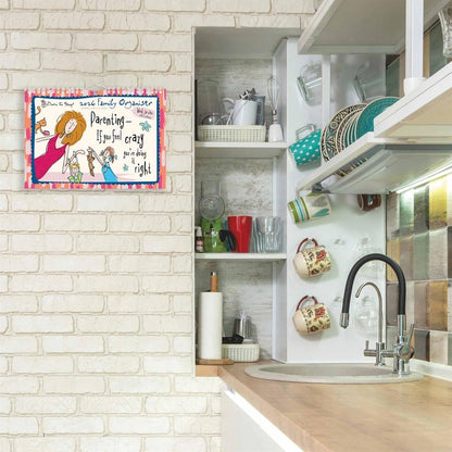 2026 Born to Shop A4 Family Planner Organiser Wall Calendar