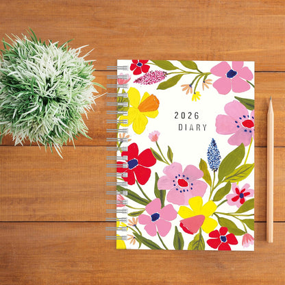 2026 Caroline Gardner Posie A5 Wiro Diary