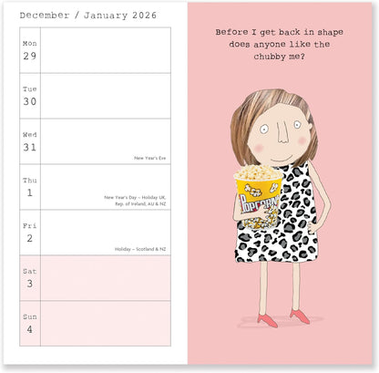 2026 Rosie Made a Thing Slim Diary