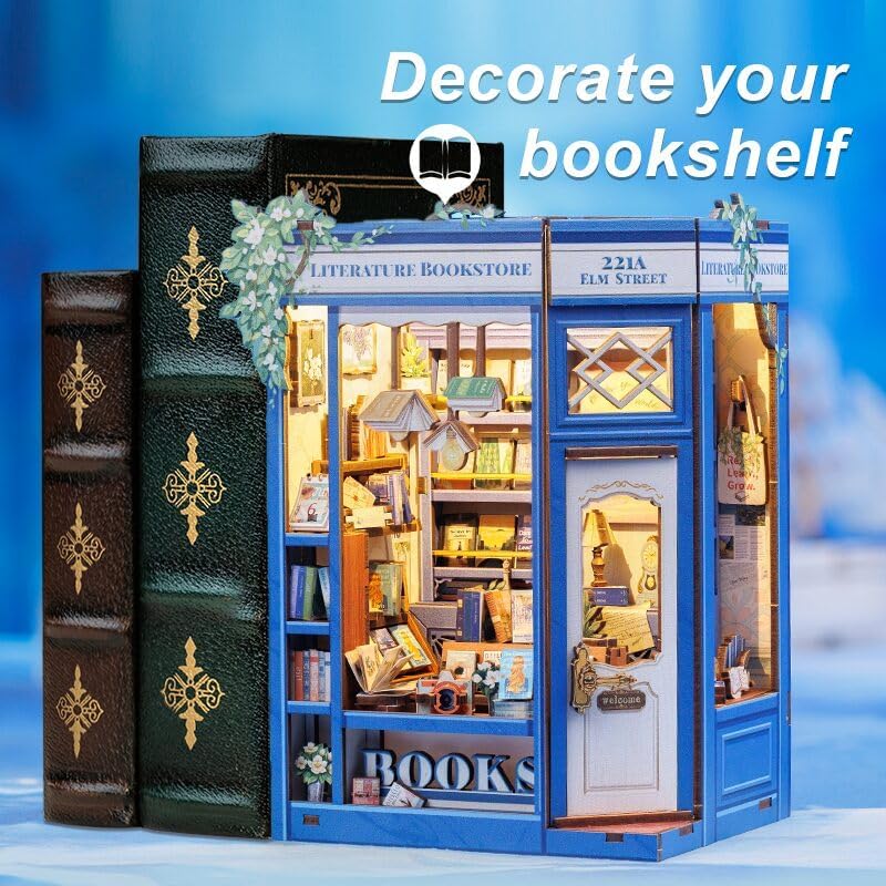 Literature Bookstore - Book Nook 3D Puzz