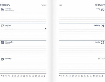 Carousel Worldwide, Honeysuckle 2026 A5 Diary