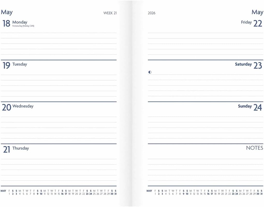 Carousel Worldwide, Honeysuckle 2026 A5 Diary