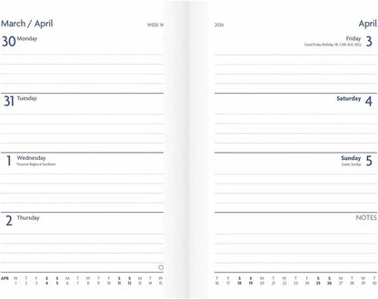Carousel Worldwide, Strawberry Floral 2026 A6 Diary Planner