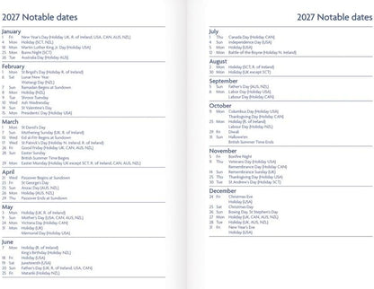 Carousel Worldwide, Cottage 2026 A5 Diary