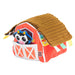 Lamaze Peek-a-Moo Friendly Barn Sensory Educational Toy with Plush Toys and Soft Barn, High Contrast Patterns and Bright Colours, Farm Toy for Babies