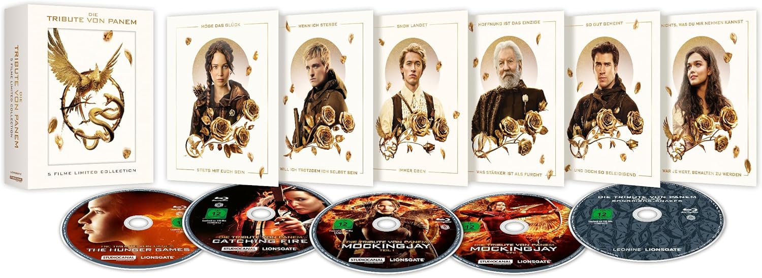 Die Tribute von Panem - 5 Filme Limited Collection (5 Blu-rays