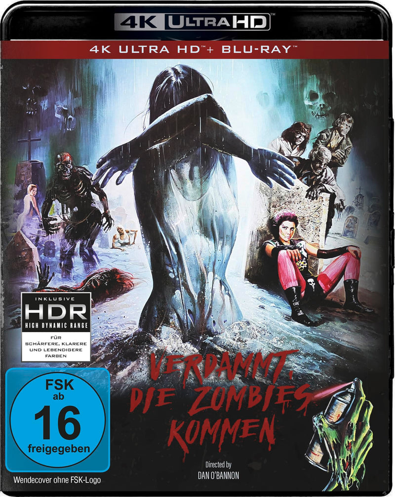 Verdammt, die Zombies kommen (4K-UHD+Blu-ray)