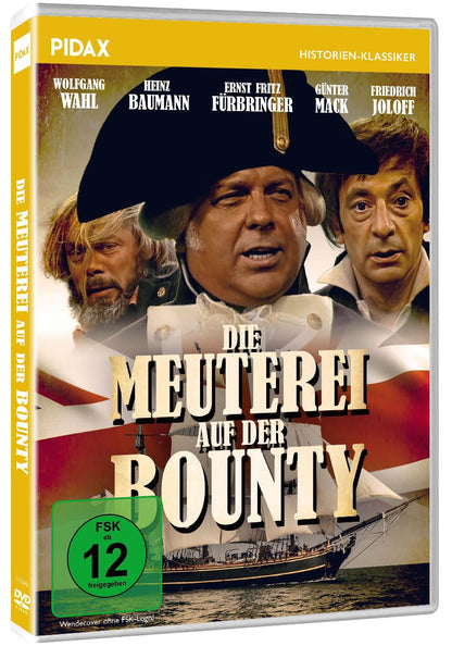 Die Meuterei auf der Bounty / Aufwändige Verfilmung der berühmten Matrosen-Rebellion mit Starbesetzung (Pidax Historien-Klassiker