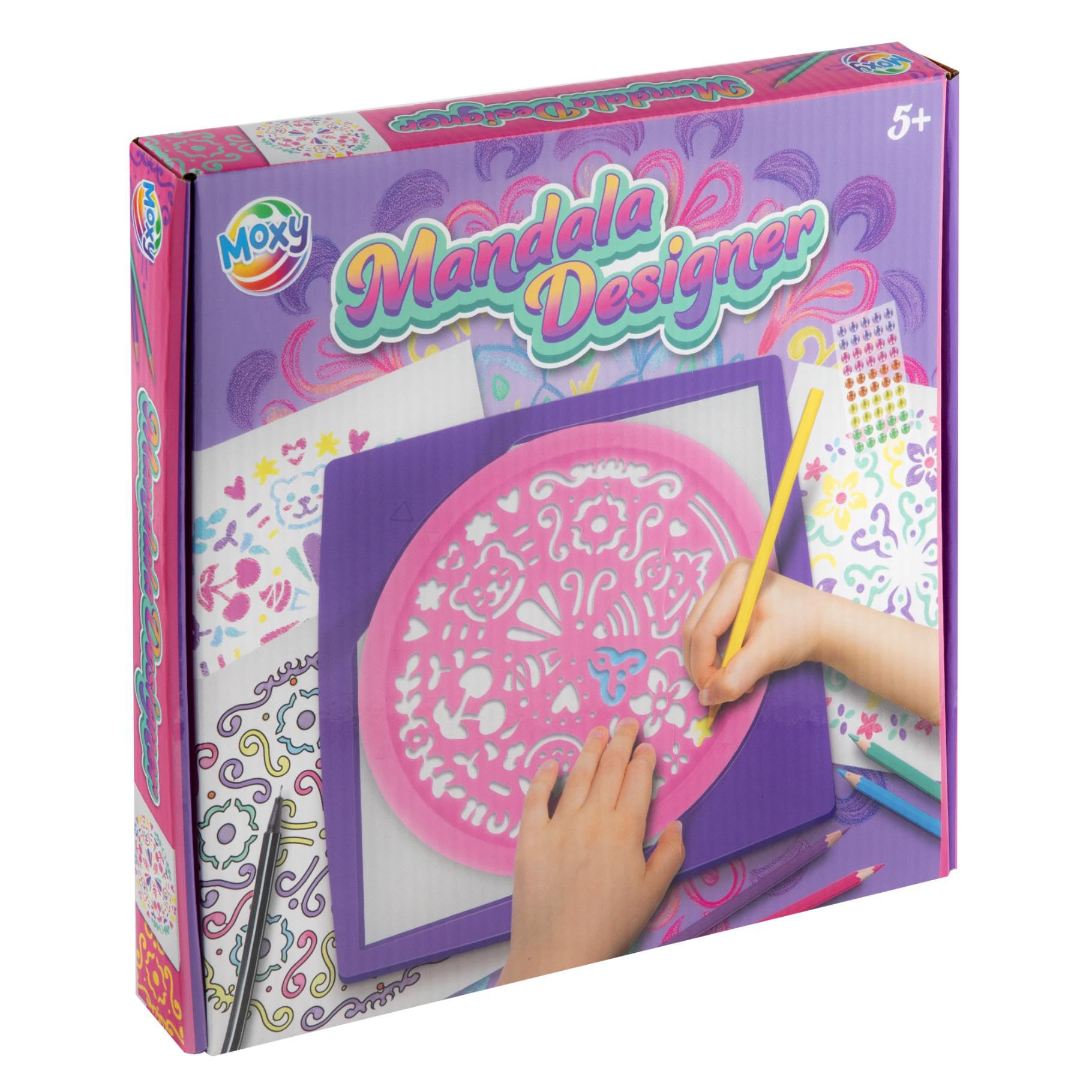 Mandala Designer Creative Set Colouring Pencils Mandala Stones 25 x 25 cm
