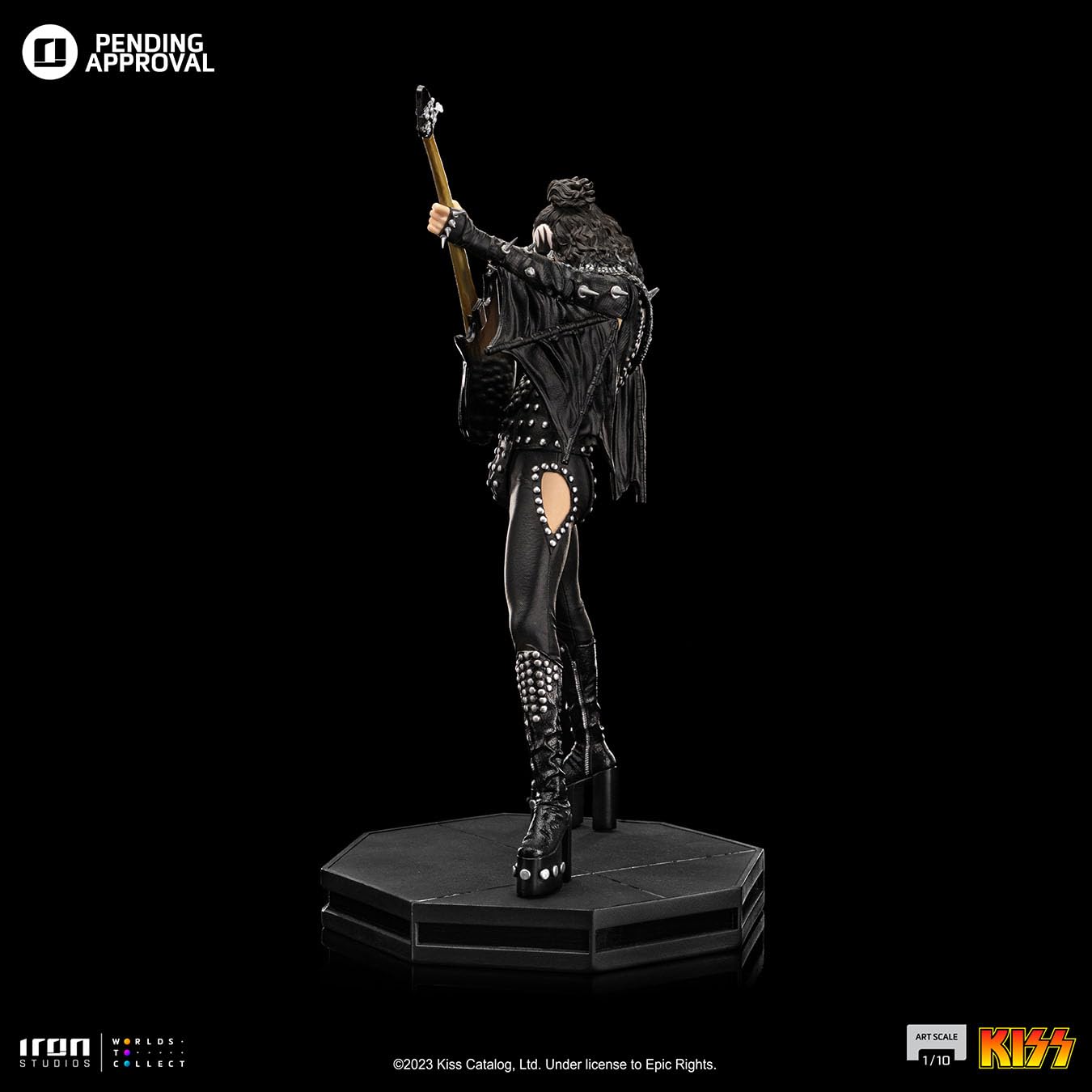 Kiss statuette Art Scale 1/10 Gene Simons Limited Edtition 26 cm