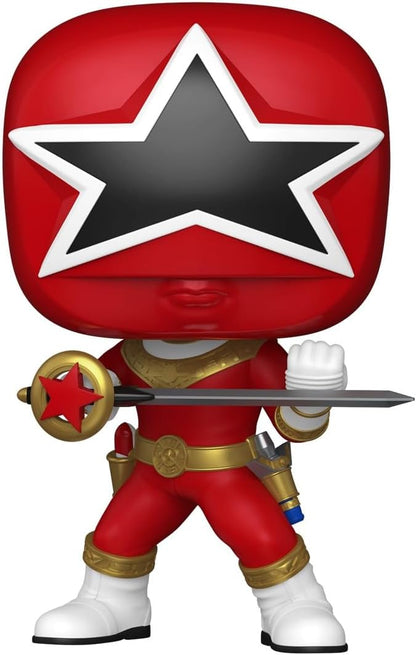 Power Rangers Generations (Tommy) Pop! Movies Vinyl Figures Zeo - Red Ranger 9 Cm