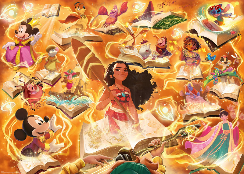 `Disney Lorcana Glimmers Of The Realm: Amber 1,000-Pc Puzzle `