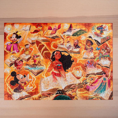 `Disney Lorcana Glimmers Of The Realm: Amber 1,000-Pc Puzzle `