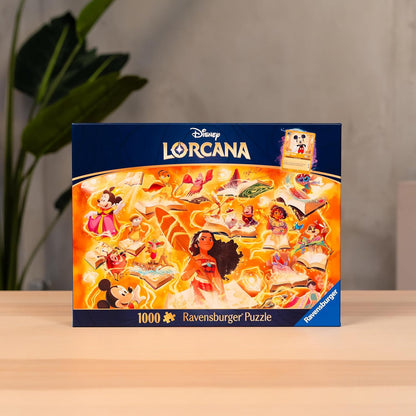 `Disney Lorcana Glimmers Of The Realm: Amber 1,000-Pc Puzzle `