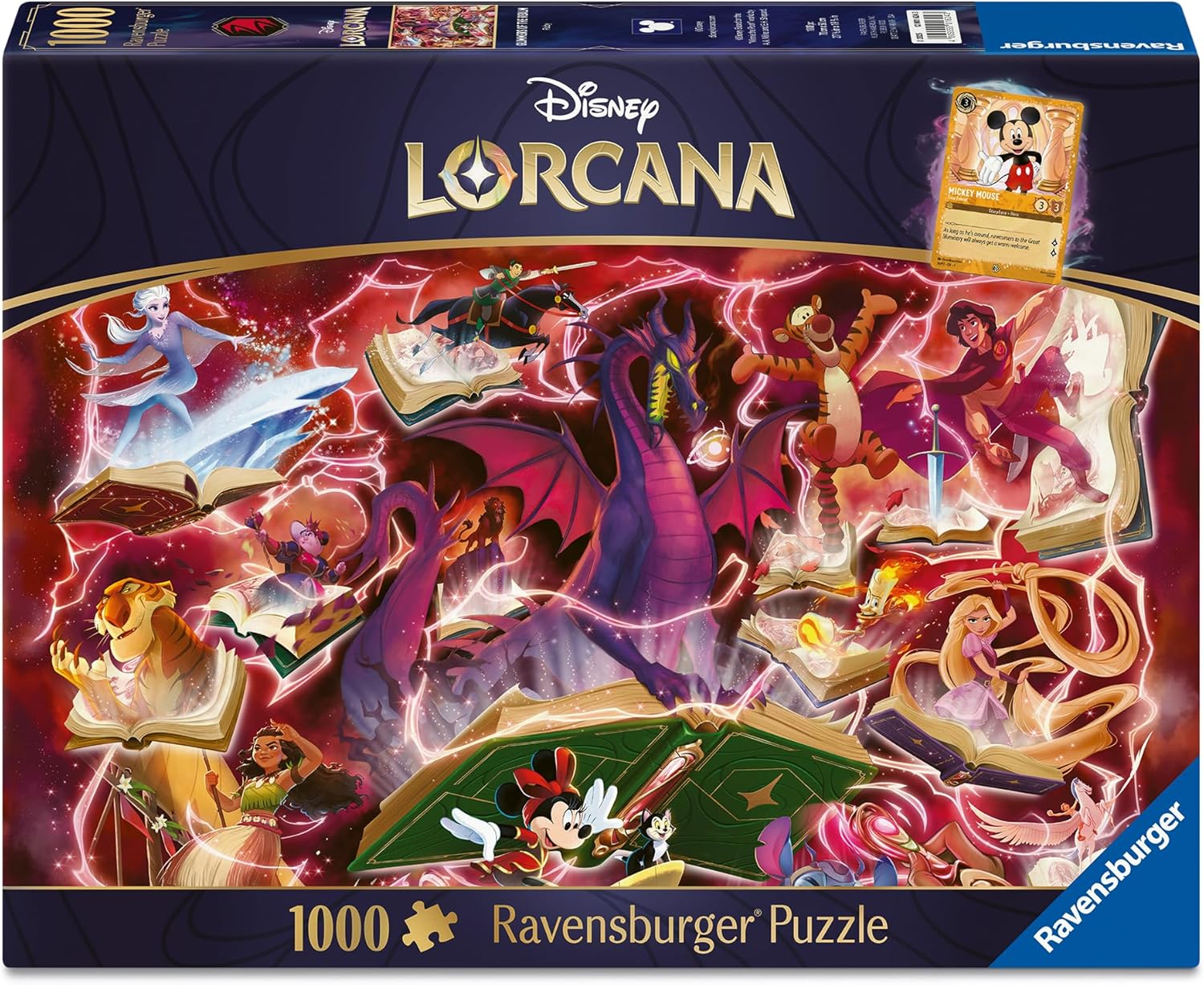 Ravensburger - Glimmers Of The Realm: Ruby 1000P (12001624)