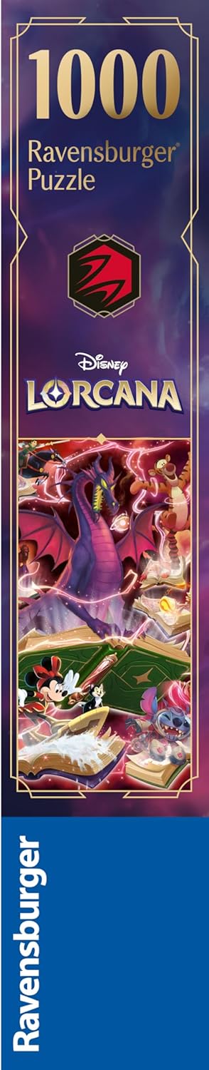 Erwachsenenpuzzle 1000 Teile - Disney Lorcana - Glimmers of The Realm: Ruby