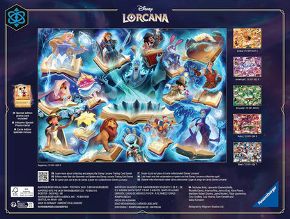 Erwachsenenpuzzle 1000 Teile - Disney Lorcana - Glimmers of The Realm: Sapphire