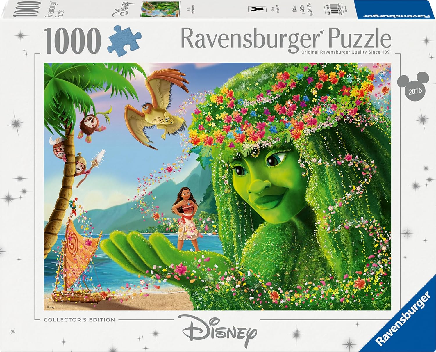 Ravensburger Puzzle 12001680 - Vaiana - 1000 Teile Disney Collector's Edition Puzzle für Erwachsene und Kinder ab 14 Jahren