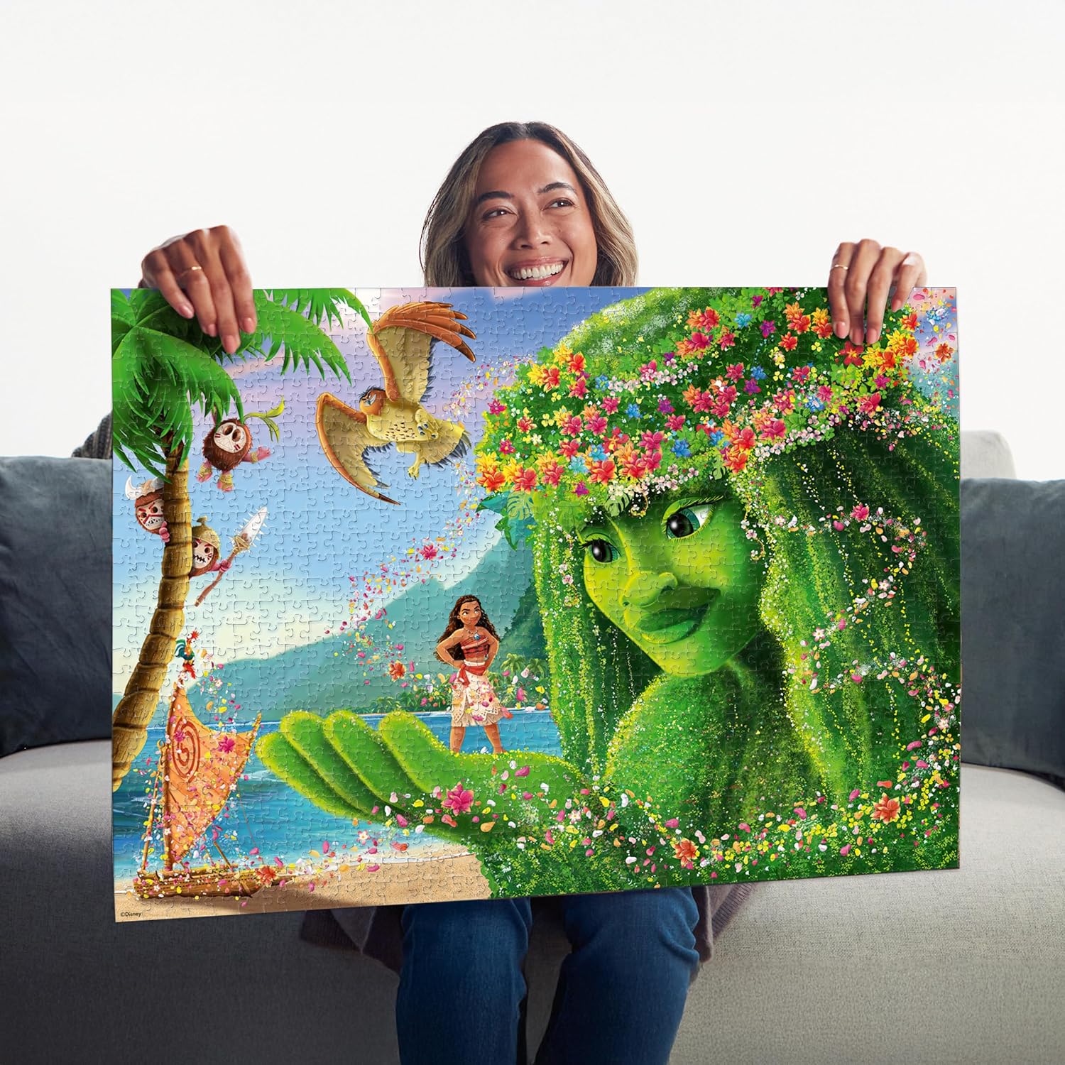 Ravensburger Puzzle 12001680 - Vaiana - 1000 Teile Disney Collector's Edition Puzzle für Erwachsene und Kinder ab 14 Jahren