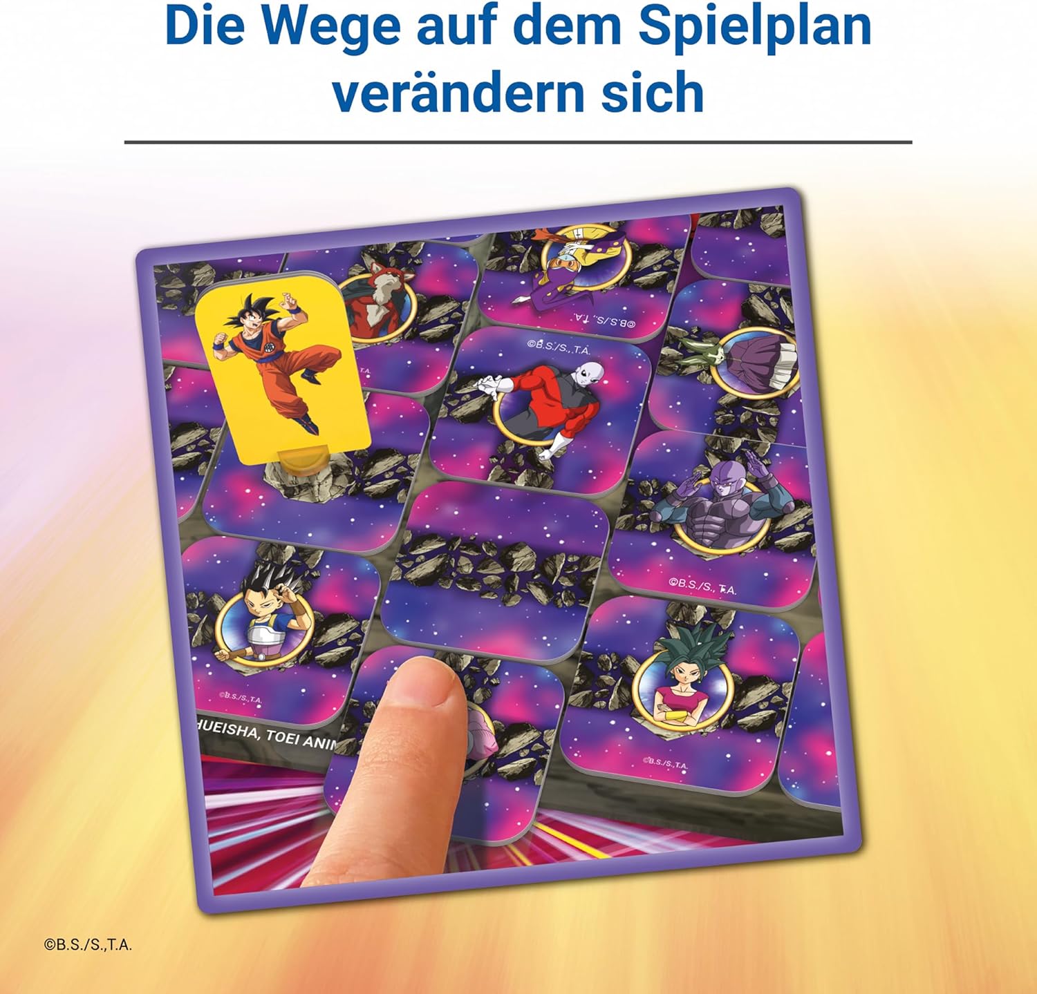 Ravensburger - Le Grand Classique des Jeux de société - Labyrinthe Dragon Ball - Jeu de plateau - Enfant et Famille - De 2 à 4 Joueurs à partir de 7 ans - Mixte - 24740-(Multilingue – Français Inclus