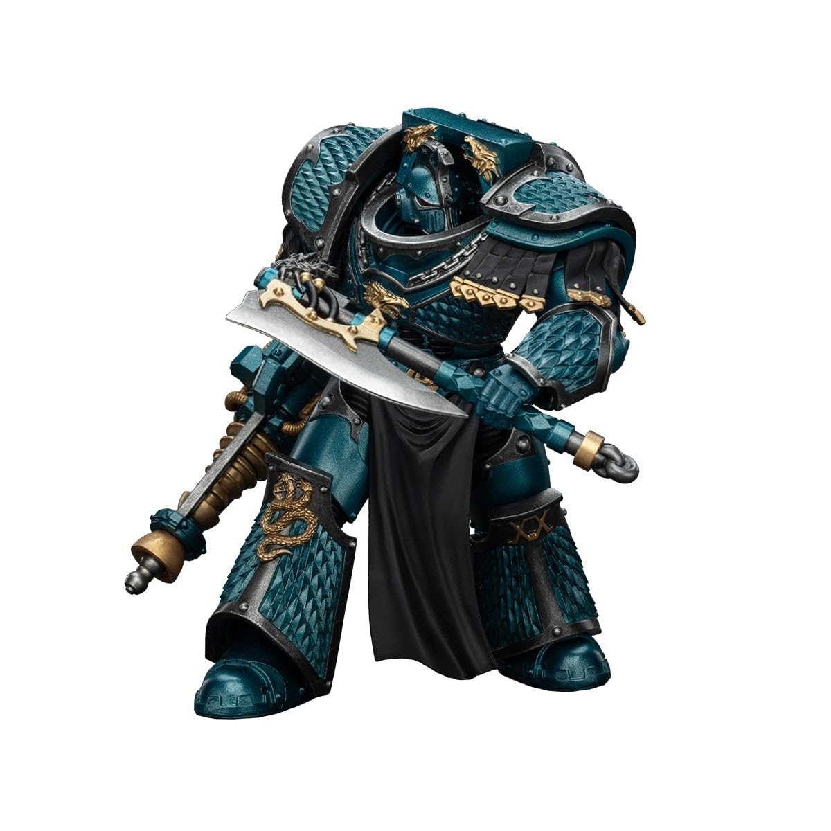 JOYTOY Warhammer The Great Back of Horus Alpha Legion Lernian Terminator (Equipped with Conversion Beam Cannon), Action Figure, Complete Figure