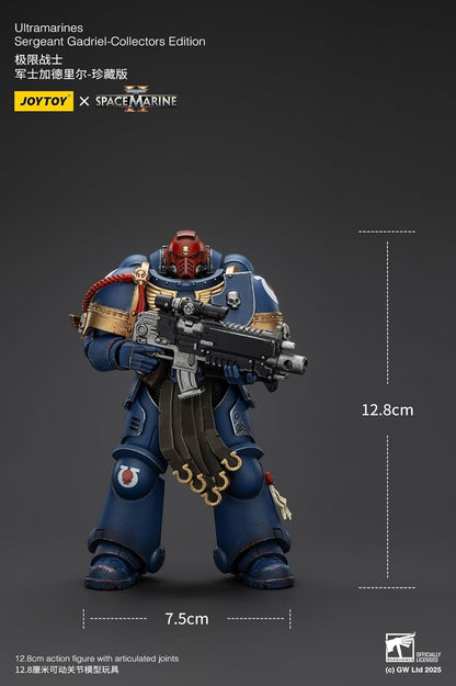 JOYTOY Warhammer 40,000 Ultra Marine Sergeant Gadriel - Collector's Edition Action Figure Complete Figure