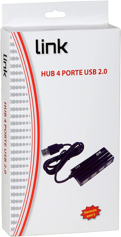 HUB 4 PORTE USB 2.0