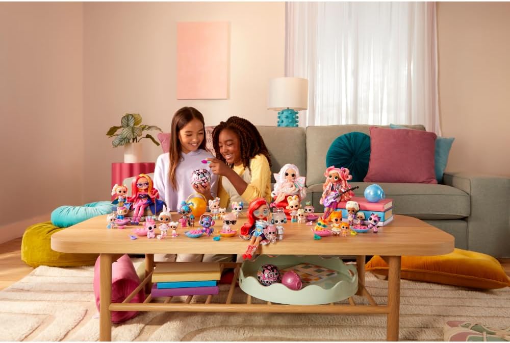 L.O.L. Surprise! OMG Eye Spy Series – Rockstar – Enthält 1 Puppe mit Mode und Accessoires, Rätsel Lösen & Überraschungen Entdecken, 4 Puppen zum Sammeln