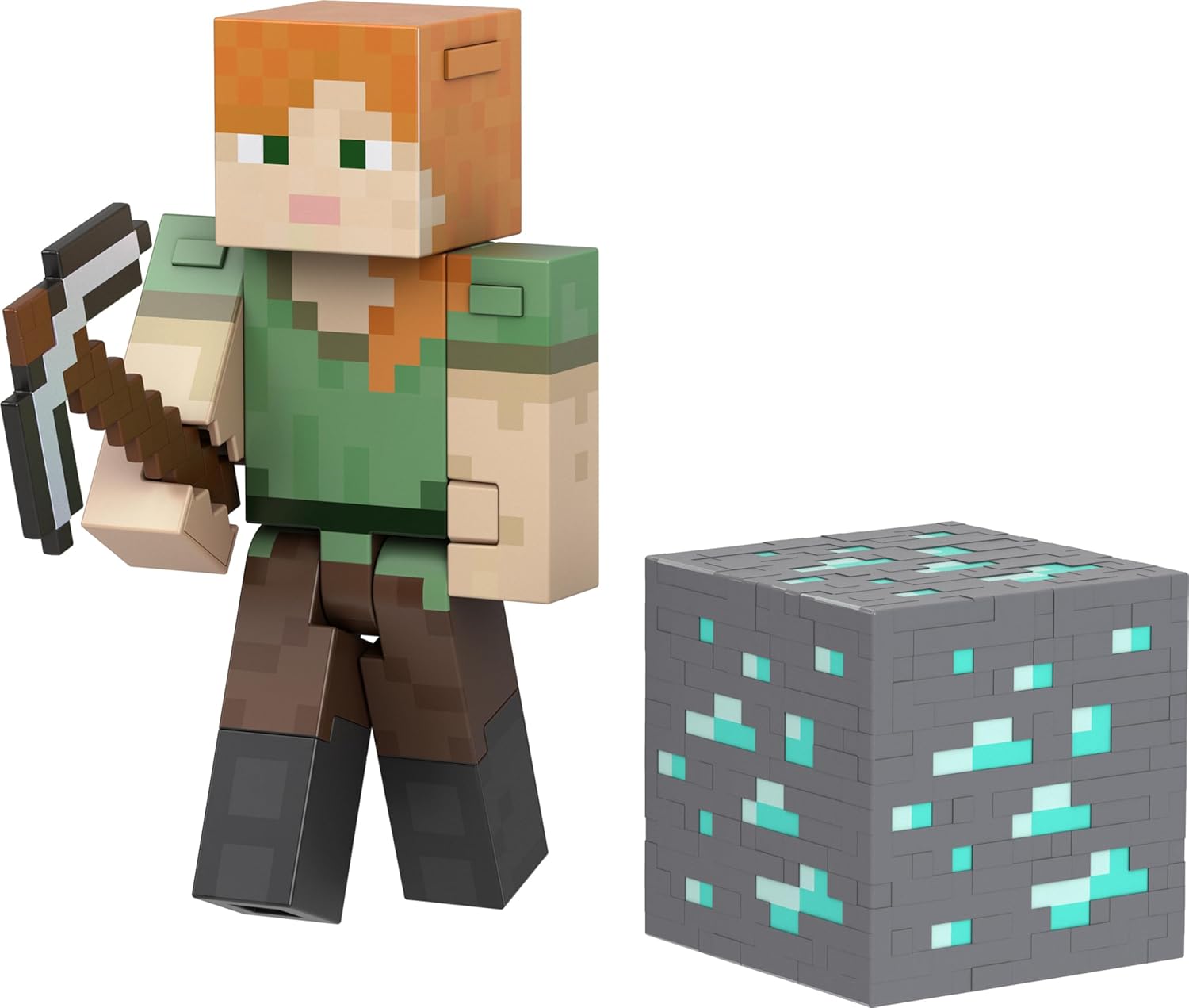 Minecraft Diamond Level Alex Actionfigur, ab 6 Jahren