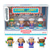 Little People Collector - Stranger Things: Truppa dei Coni, set in Edizione Speciale ispirato alla serie Netflix, 4 personaggi e confezione da esposizione, giocattolo da collezione, 13+ anni, HVG76