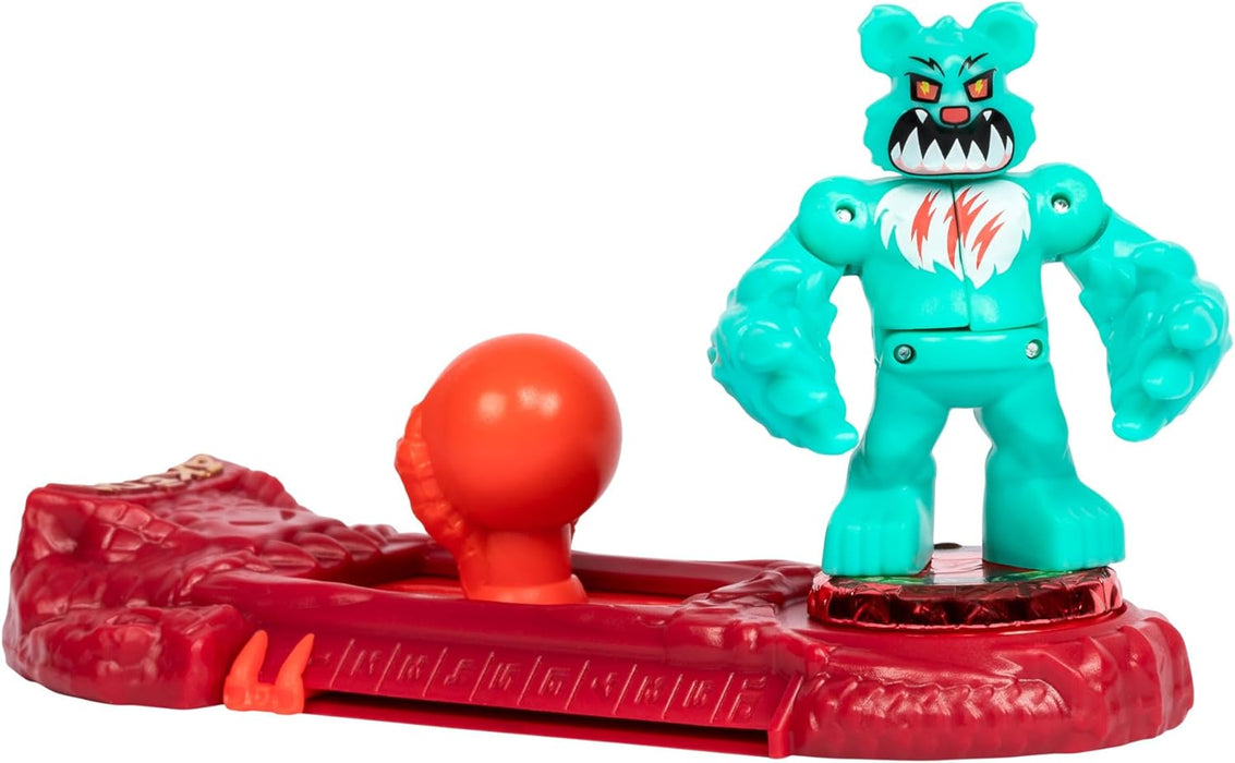 Akedo Coffret de démarrage Les légendes Beast Strike, 3 Guerriers, 1 Guerrier légendaire, 1 créature de Combat et Un Guerrier Ultra Rare