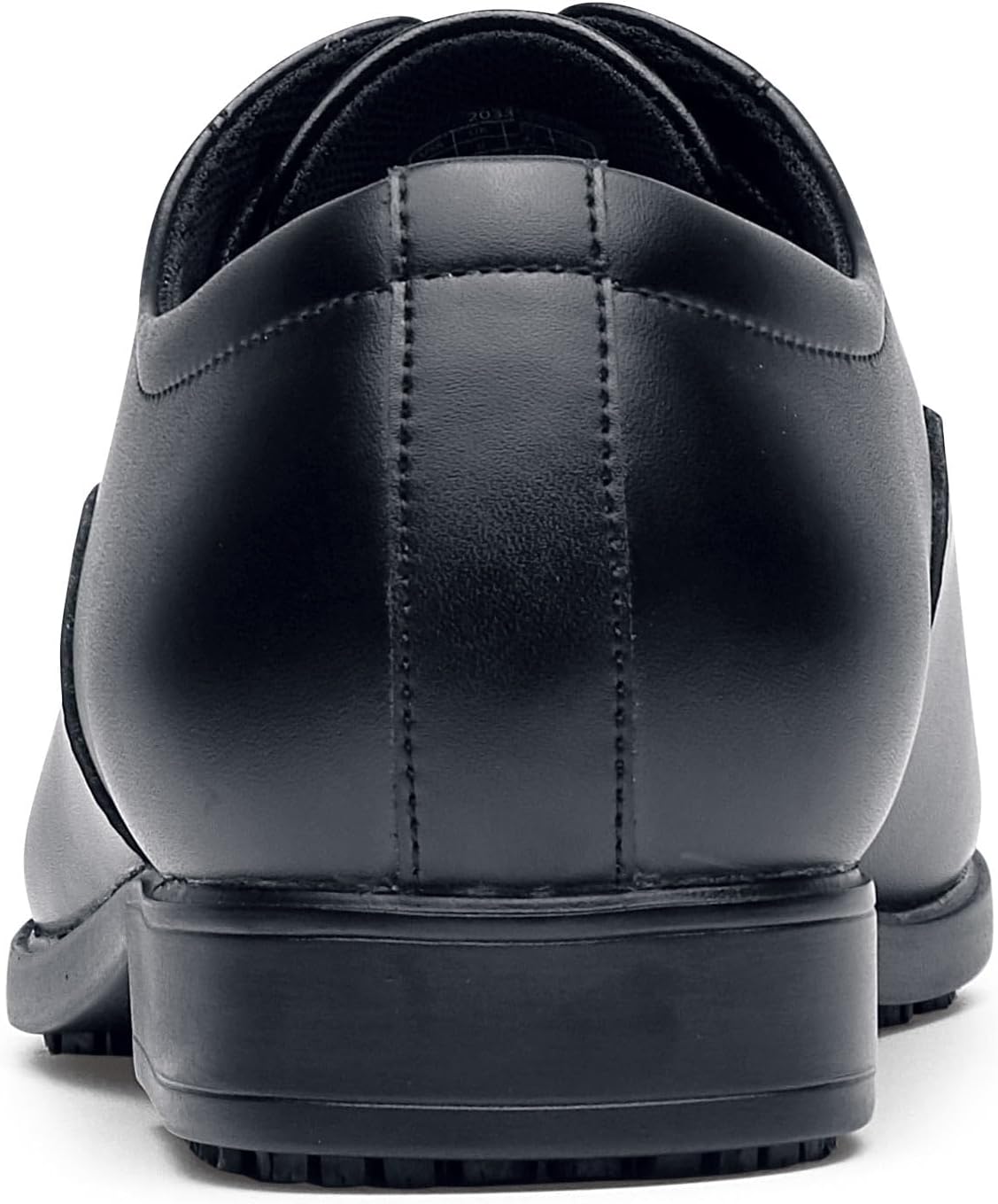 Shoes for Crews Ambassador II - Comfortable Work Shoes Made of Leather, Padded Insoles, Slip-Resistant Outsole, Classic Style for The Office, OB SR - for Men Black