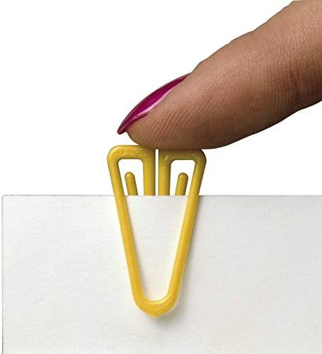 Laurel Plastiklips - Paquete de 75 clips para papeles, multicolor