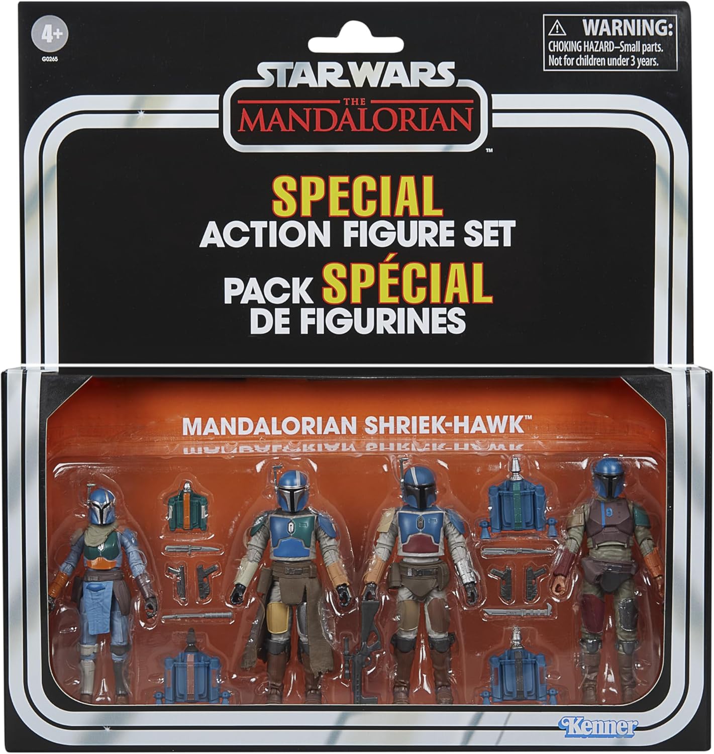 Star Wars The Vintage Collection, Pack de Figurines Mandalorian Shriek-Hawk (9,5 cm