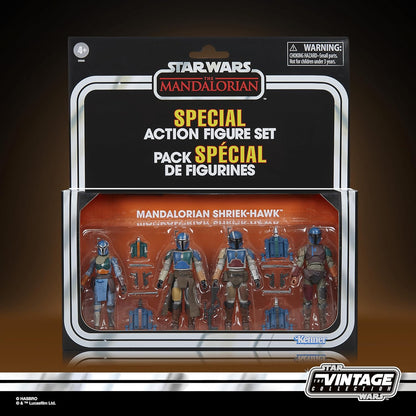 Star Wars The Vintage Collection, Pack de Figurines Mandalorian Shriek-Hawk (9,5 cm