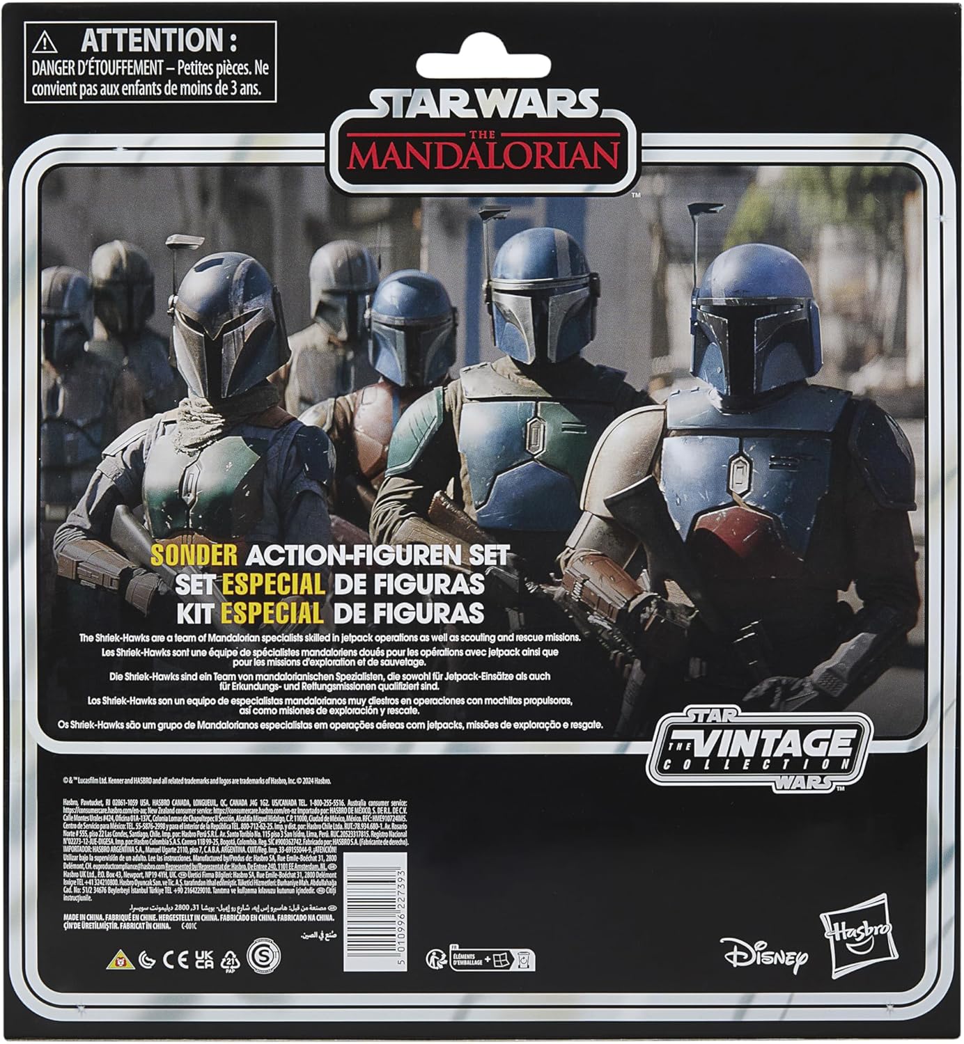 Star Wars The Vintage Collection, Pack de Figurines Mandalorian Shriek-Hawk (9,5 cm