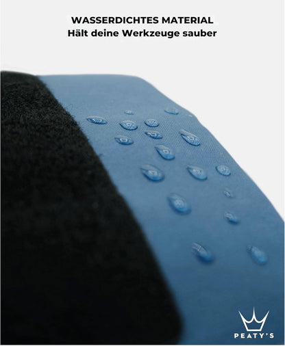 Peaty's Holdfast Trail Werkzeugtasche, super sicher, kein Verrutschen oder Rasseln, modulares Design, wasserdicht, Aufbewahrungstasche mit Reißverschlusstasche, passt überall, für MTB, Rennrad, Kies,
