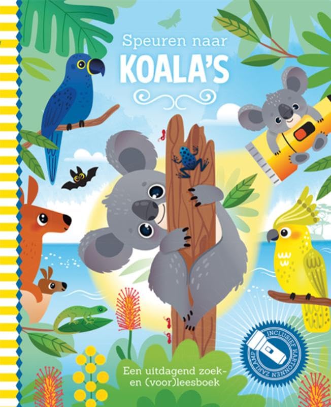 Speuren naar koala's: Een uitdagend zoek- en (voor)leesboek