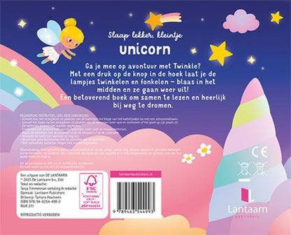 Slaap lekker, kleintje Unicorn: Blaas jij de lichtjes uit?