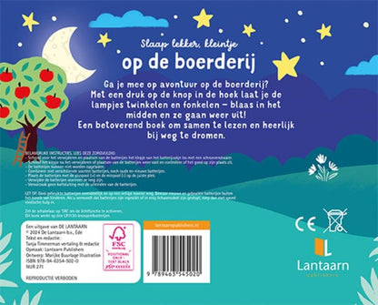 Slaap lekker, kleintje - Op de boerderij: Blaas jij de lichtjes uit?