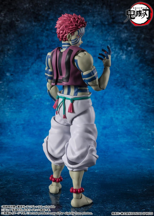 TAMASHII NATIONS - Demon Slayer: Kimetsu no Yaiba - Akaza S.H.Figuarts Action Figure