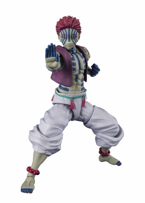 TAMASHII NATIONS - Demon Slayer: Kimetsu no Yaiba - Akaza S.H.Figuarts Action Figure