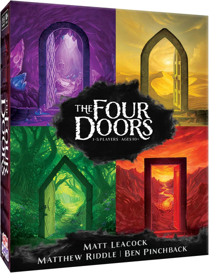 Happy Camper - The Four Doors | Thrilling Cooperative Game by Matt Leacock | Great for Travel and Solo Play